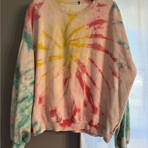 The Laundry Room Pastel Tie-Dye Top